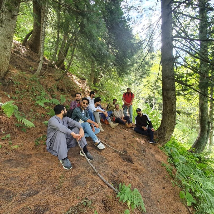 Furqan travelling in northern Pakistan